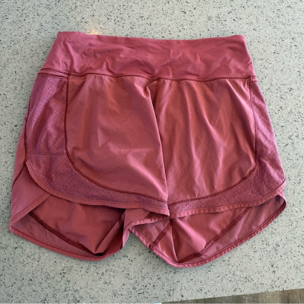 lululemon athletica Mauve Athletic Shorts